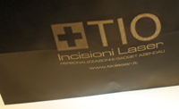 incisione laser su carta